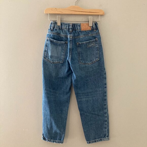 $16 ADD ON Zara dark wash denim jeans Janie and Jack Baby Gap Quincy Mae - Picture 2 of 3